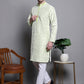 Sequin Embroidered Silk Blend Kurta with Pyjamas