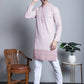 Men's Chikankari Embroidered Kurta with Pyjama