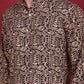 Men's Digital Printed Kurta with Pyjama ( JOKP P 5014 Olive )