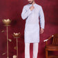 Chikankari Embroidered Kurta with Pyjama ( JOKP P 5017 Sky )