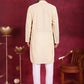 Chikankari Embroidered Kurta with Pyjama ( JOKP P 5017 Yellow )