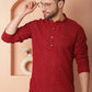 Men's Chikankari Embroidered Kurta Pyjama Set