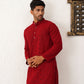 Men's Chikankari Embroidered Kurta Pyjama Set