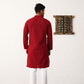Men's Chikankari Embroidered Kurta Pyjama Set