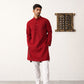Men's Chikankari Embroidered Kurta Pyjama Set