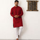Men's Chikankari Embroidered Kurta Pyjama Set