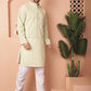 Men's Chikankari Embroidered Kurta Pyjama Set