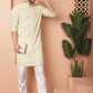 Men's Chikankari Embroidered Kurta Pyjama Set