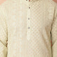 Men's Chikankari Embroidered Kurta Pyjama Set