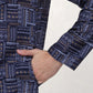 Men's Printed Kurta with Churidar