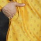 Woven Design Silk Blend Kurta with Pyjama ( JOKP P 5032Mustard )