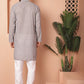 Chikankari Pure Cotton Kurta with Churidar
