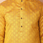 Woven Design Silk Blend Kurta with Pyjama