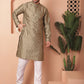 Men's Embroidered Mirror Work Kurta Payjama Sets