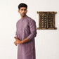 Men's Embroidered Mirror Work Kurta Payjama Sets