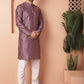 Men's Embroidered Mirror Work Kurta Payjama Sets