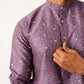 Men's Embroidered Mirror Work Kurta Payjama Sets