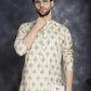 Golden Foil Printed Kurta with Pyjama ( JOKP P 5036Golden ) [FF] [B-4-5]