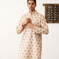 Golden Foil Printed Kurta with Pyjama [FF] [B-4-5]