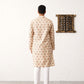 Golden Foil Printed Kurta with Pyjama [FF] [B-4-5]