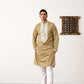 Men's Sequins Embroidered Kurta Pyjama Set