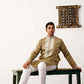 Men's Sequins Embroidered Kurta Pyjama Set