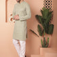 Chikankari Pure Cotton Kurta with Pyjama