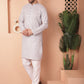 Chikankari Pure Cotton Kurta with Pyjama