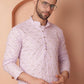 Chikankari Pure Cotton Kurta with Pyjama