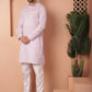 Chikankari Pure Cotton Kurta with Pyjama