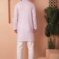 Chikankari Pure Cotton Kurta with Pyjama