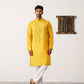 Men's Sequins Embroidered Kurta With Pyjama