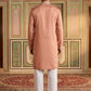 Men's Embroidered Kurta With Pyjama