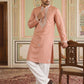Men's Embroidered Kurta With Pyjama