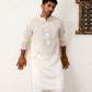 Men's Embroidered Kurta With Pyjama