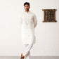 Men's Embroidered Kurta With Pyjama