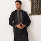 Men's Sequins Embroidered Kurta With Pyjama