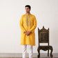 Men's Sequins Embroidered Kurta With Pyjama [FF] [F-7-9]