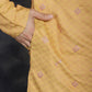 Men's Sequins Embroidered Kurta With Pyjama ( JOKP P 5047Orange )