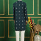 Men's Foil Printed Kurta with Pyjama