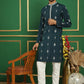 Men's Foil Printed Kurta with Pyjama