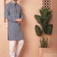 Chikankari Pure Cotton Kurta with Pyjama