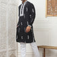 Collar Chikankari Embroidered Kurta With Pyjama