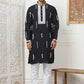 Collar Chikankari Embroidered Kurta With Pyjama