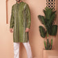 Men's Mirror Work Kurta Payjama Sets