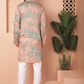 Men's Multi Tei-Dye Printed Kurta Pyjama Set