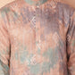 Men's Multi Tei-Dye Printed Kurta Pyjama Set