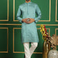 Men's Embroidered Kurta with Pyjama