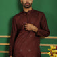 Men's Embroidered Kurta with Pyjama