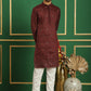 Men's Embroidered Kurta with Pyjama